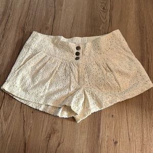 Just Ginger Medium lace shorts
